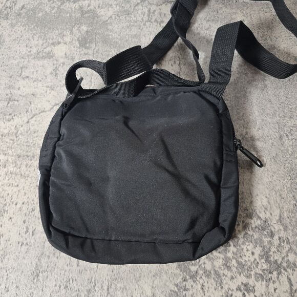 Champion Pouch Fanny Pack Crossbody Waist Bag Black Zippers No Clip New Y2K - Picture 4 of 6